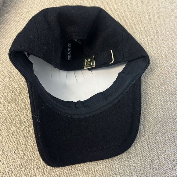 LUNE Davey Wool Logo Baseball Cap Dark Navy Blue New main image 6